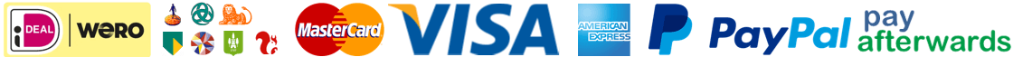 Logos of supported payment methods