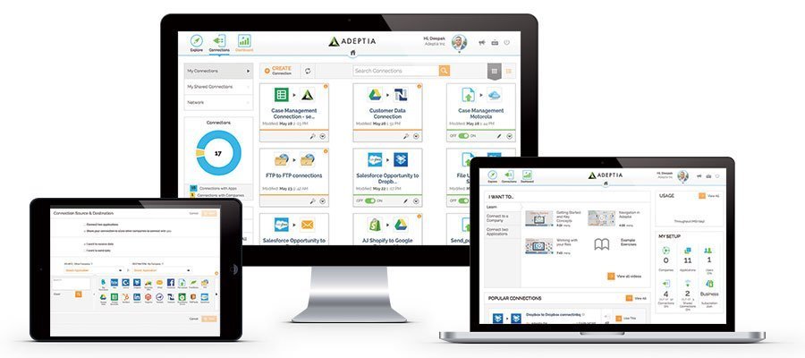 Afbeelding van Adeptia Server tools.