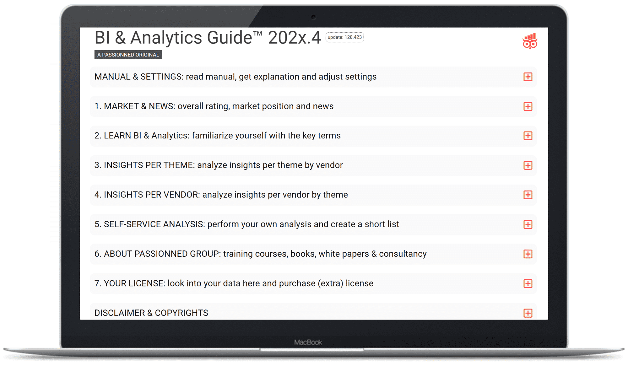 Wat zijn de mogelijkheden van de BI & Analytics Guide?