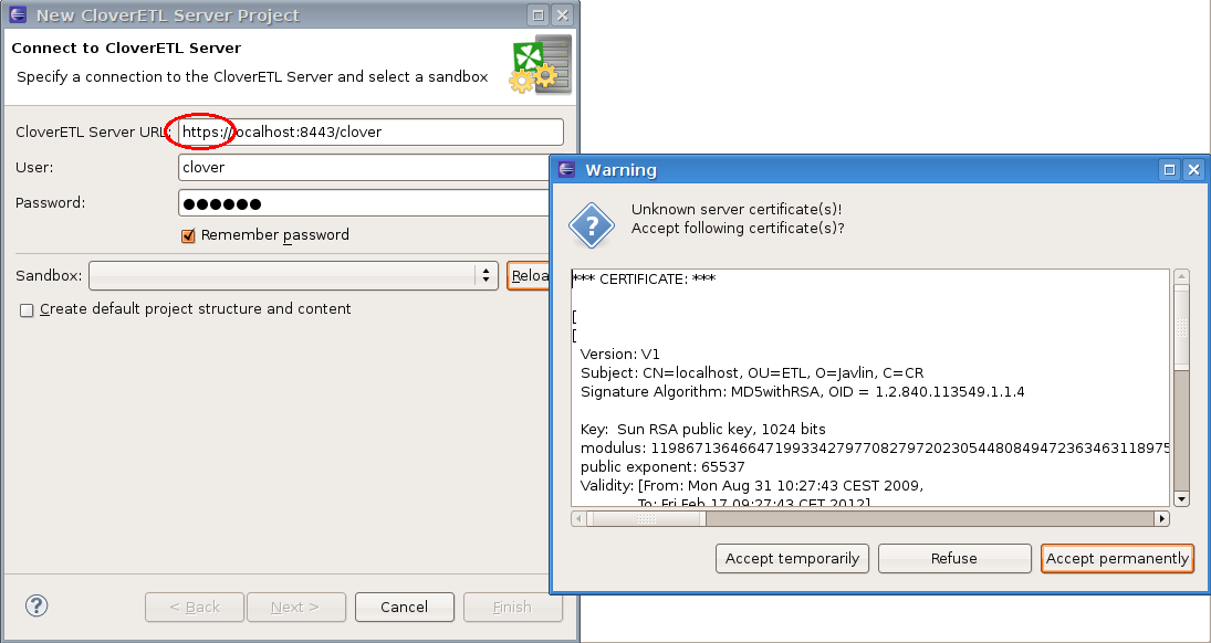 Screenshot van CloverDX Data Integration software.