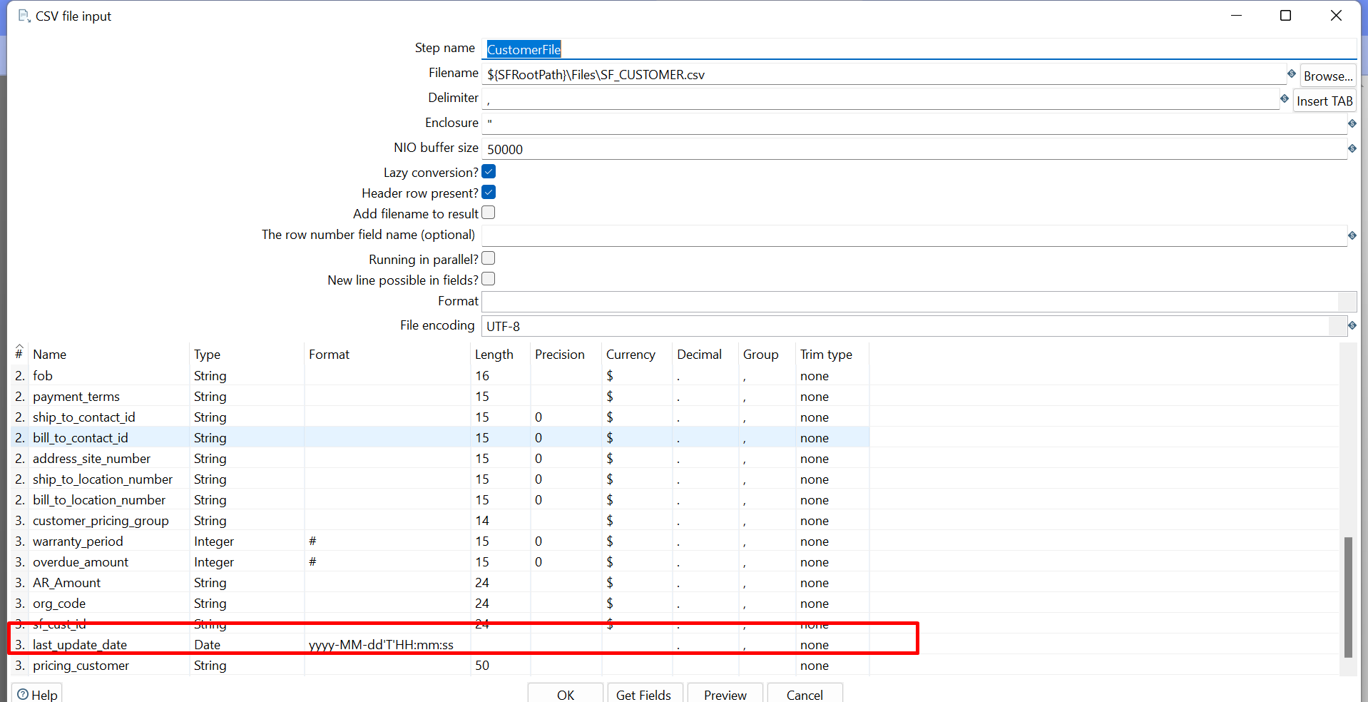 Screenshot van Pentaho Data Mining software.
