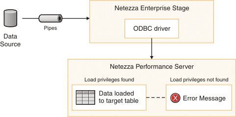 Schema van Netezza Performance Server.