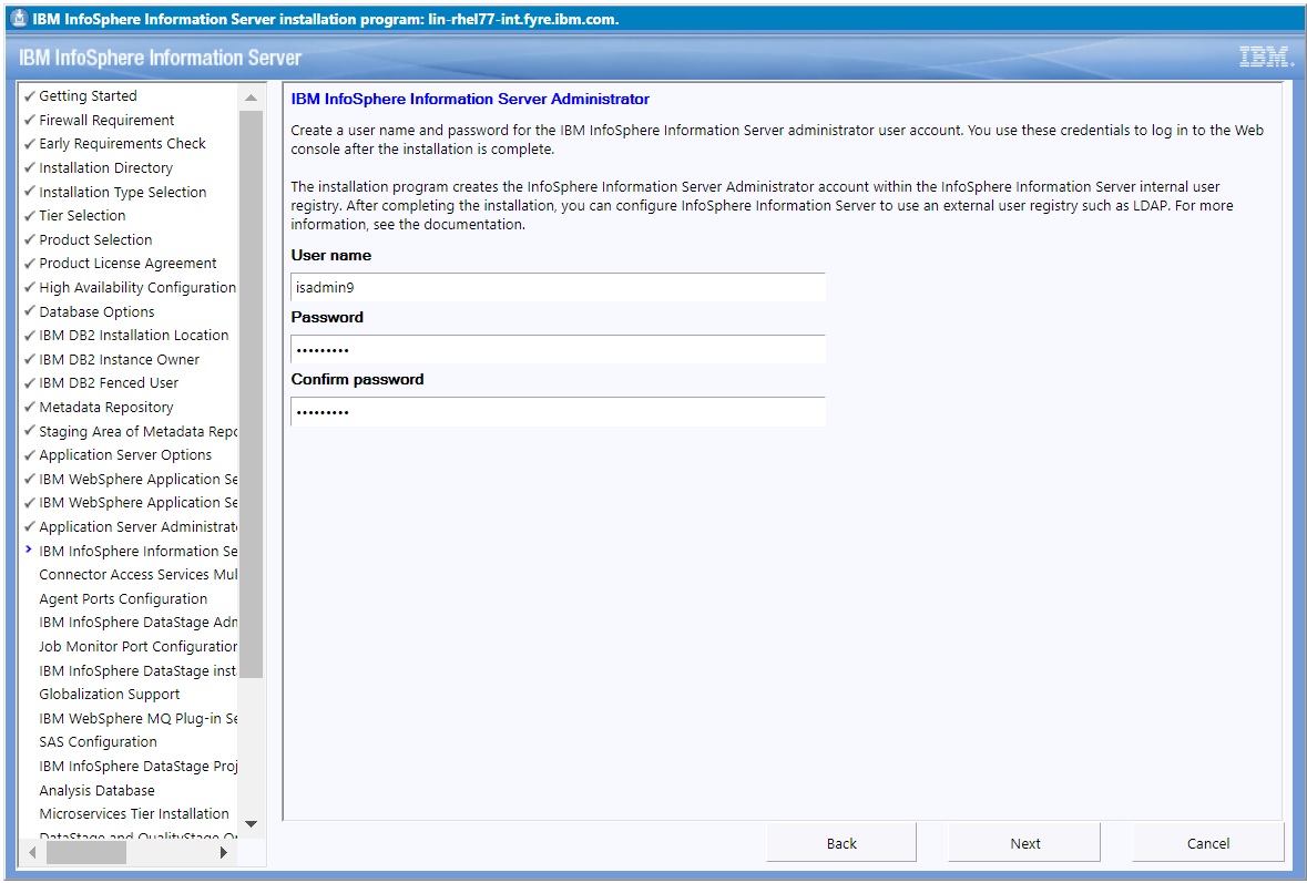 Afbeelding van IBM Infosphere Information Server tools.