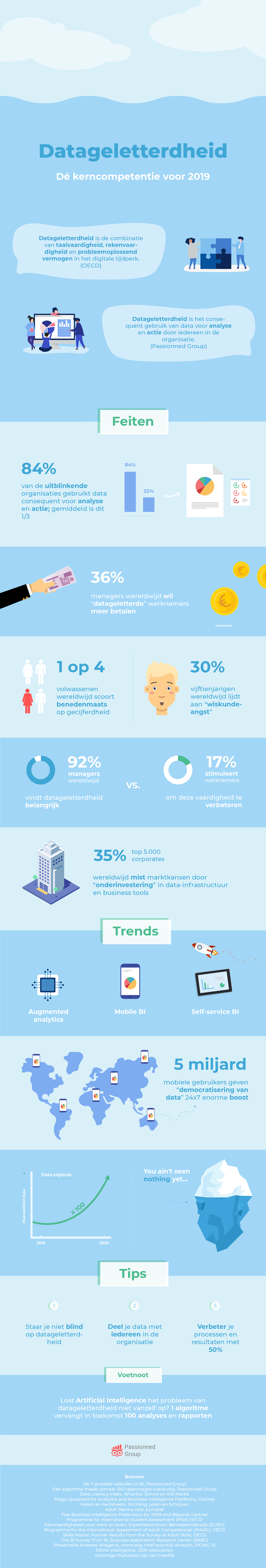 Infographic over datageletterdheid