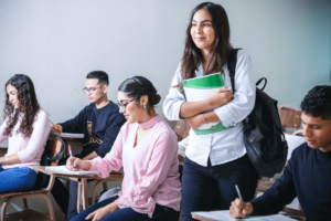 Scholieren in de klas