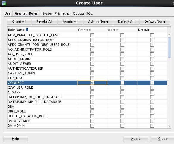 Screenshot van Oracle Data Miner software.