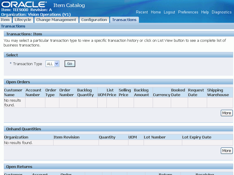 Afbeelding van Oracle Product Data Quality tools.