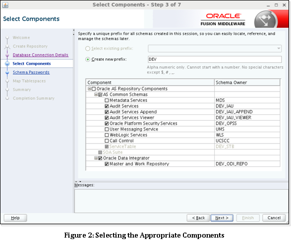 Screenshot van Oracle Warehouse Builder software.
