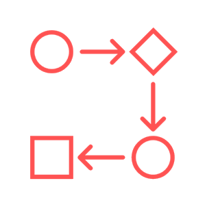 Icon met processchema
