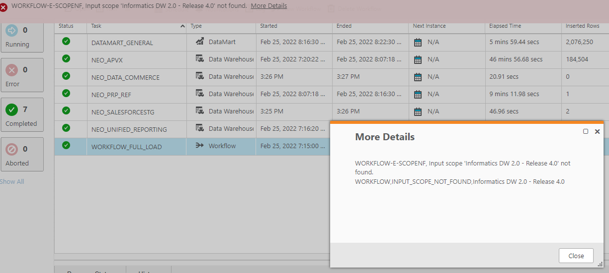 Afbeelding van Qlik Compose tools.