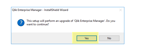 Schema van Qlik Enterprise Manager.