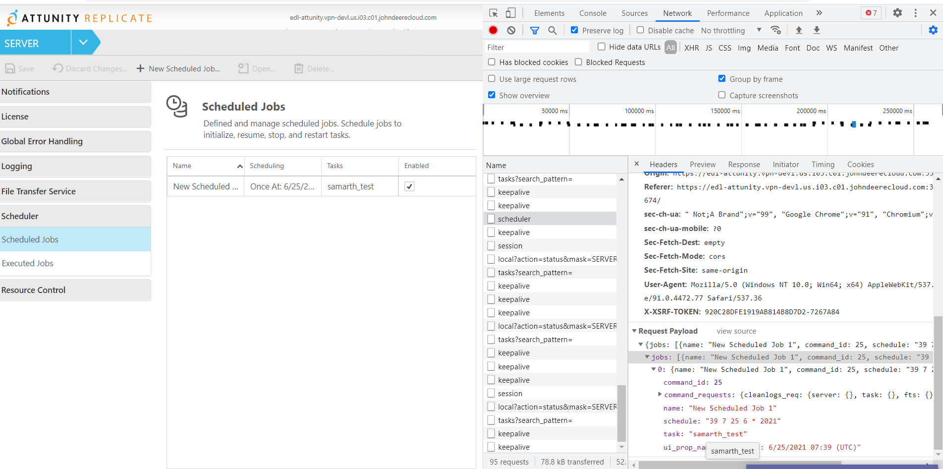 Schema van Qlik Replicate.