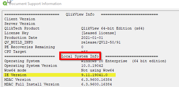 Afbeelding van QlikView Desktop tools.