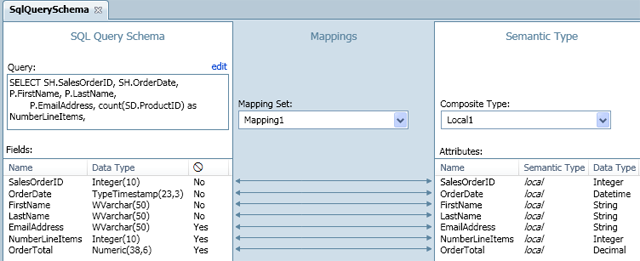 Screenshot van QlikView Expressor software.
