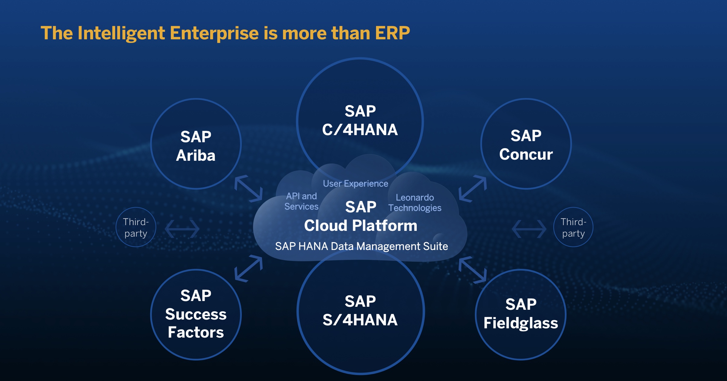 Afbeelding van SAP Cloud Platform tools.