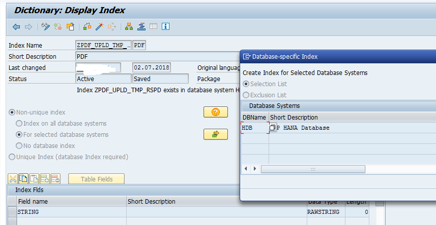 Screenshot van SAP HANA Text Analytics software.