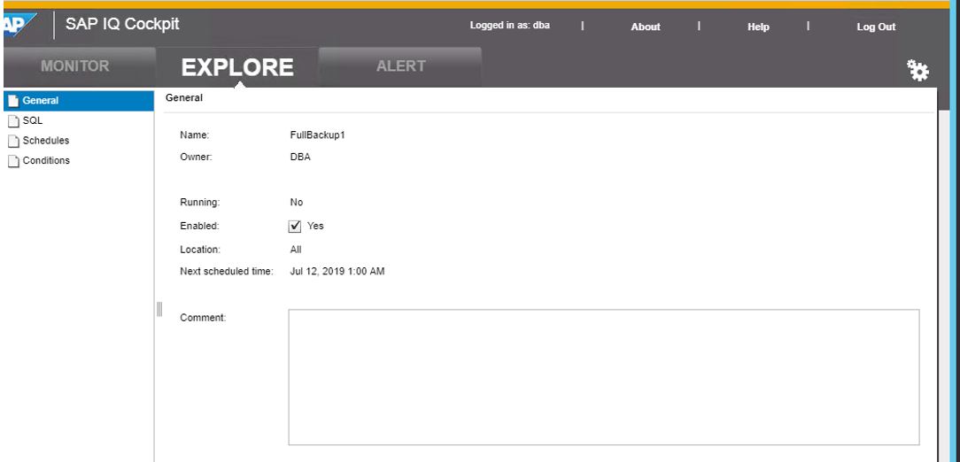 Afbeelding van SAP IQ tools.