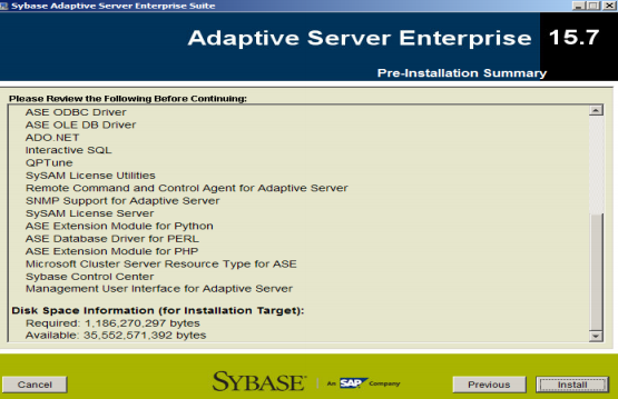 Afbeelding van Sybase tools.