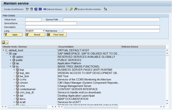 Afbeelding van SAP BW tools.