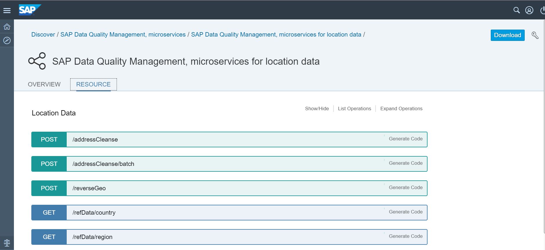 Afbeelding van SAP Data Quality Management tools.