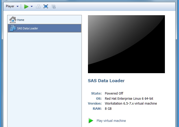 Schema van SAS Data Loader.