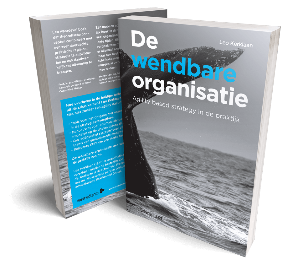 Cover boek 'De wendbare organisatie'