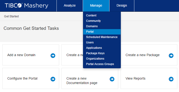 Schema van TIBCO Mashery.