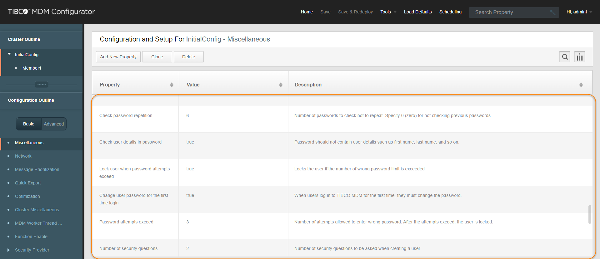Afbeelding van TIBCO MDM tools.