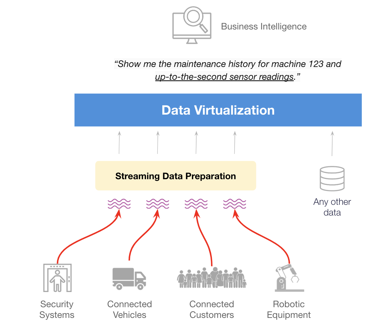 Screenshot van Tibco Data Virtualization software.